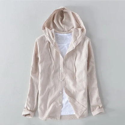 Aero Linen Hoodie