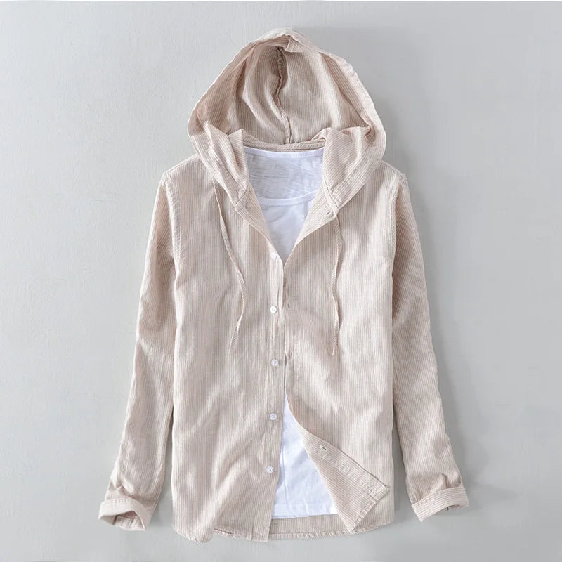 Aero Linen Hoodie