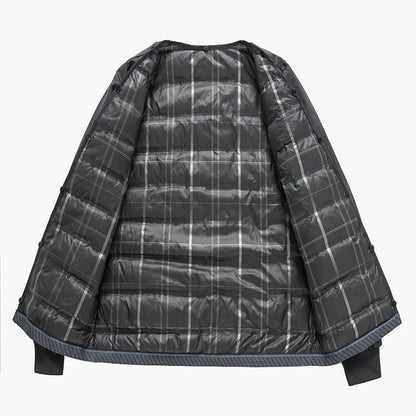 Brixton Plaid Overcoat